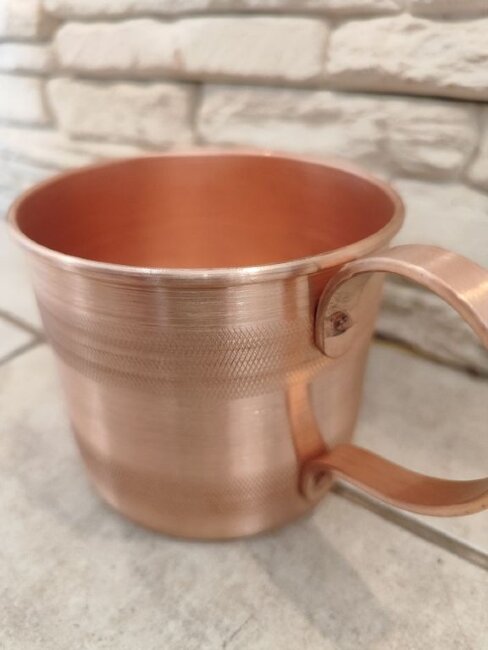 Кружка медная не луженая, Россия арт.122