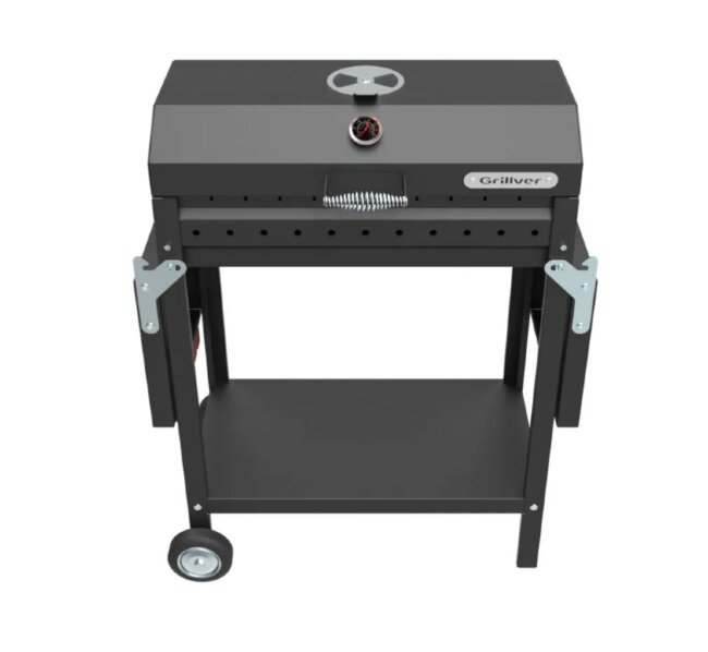 Мангал Грач-1 Grillver с крышкой-гриль