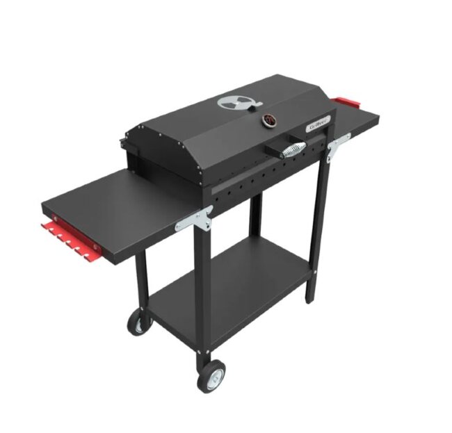 Мангал Грач-1 Grillver с крышкой-гриль