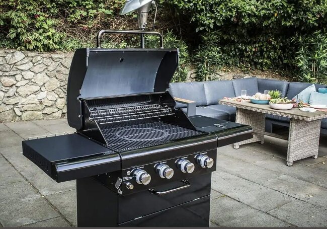Газовый гриль Sahara A450 Performer 4 Burner Gas BBQ