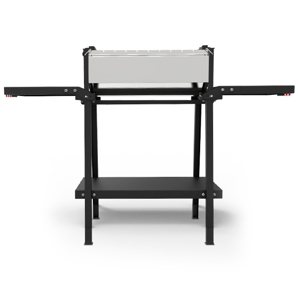 Регулируемый мангал Grillver Крафтикс Сильвер на подставке