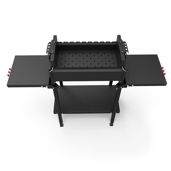 Регулируемый мангал Grillver Крафтикс Блэк на подставке