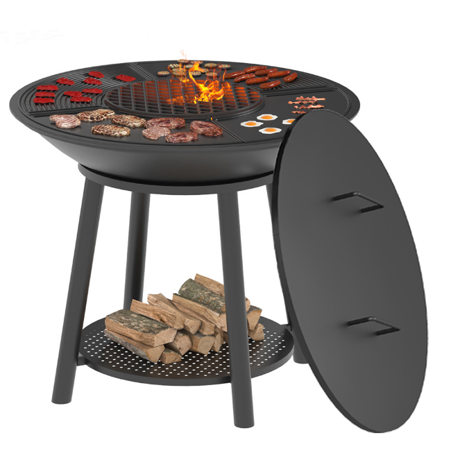 Чаша костровая чугунная Fantastic Grill престиж Д-1000 мм   