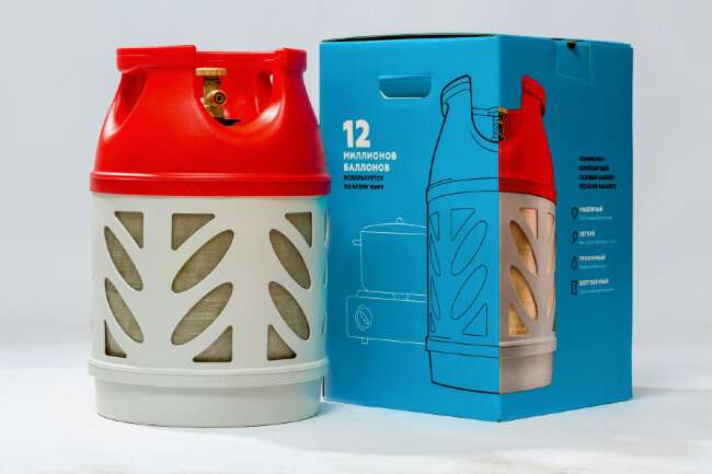 Композитный газовый баллон Hexagon Ragasco LPG 18,2 л. (Рагазко)