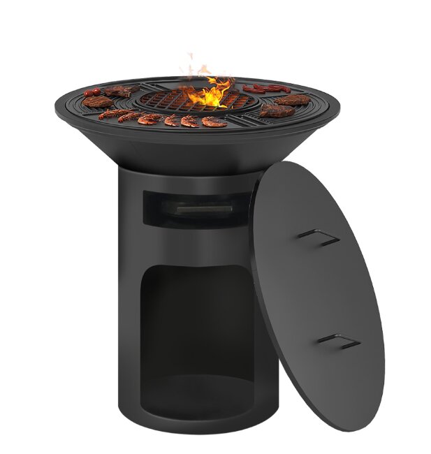 Чаша костровая чугунная Fantastic Grill от Шефа Д-700 мм 