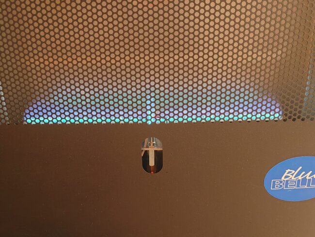 Газовый обогреватель каминного типа ТМС BLUE BELLE 4,2 кВт Чёрный Газовый обогреватель каминного типа ТМС BLUE BELLE 4,2 кВт Чёрный