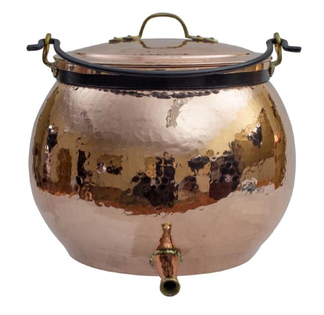 Медный котёл CopperCrafts Португалия — полностью медный, без лужения