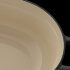Кастрюля чугунная овальная с крышкой BergHoff Gem 4,1 л серая